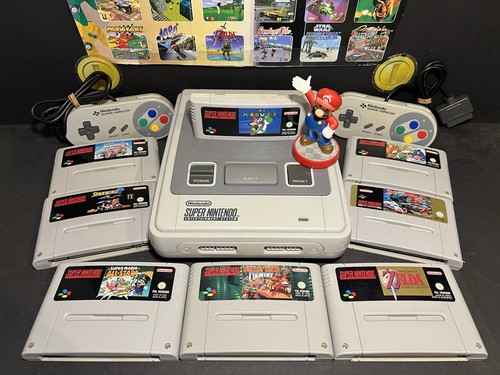 Super nintendo snes set - super, ||
